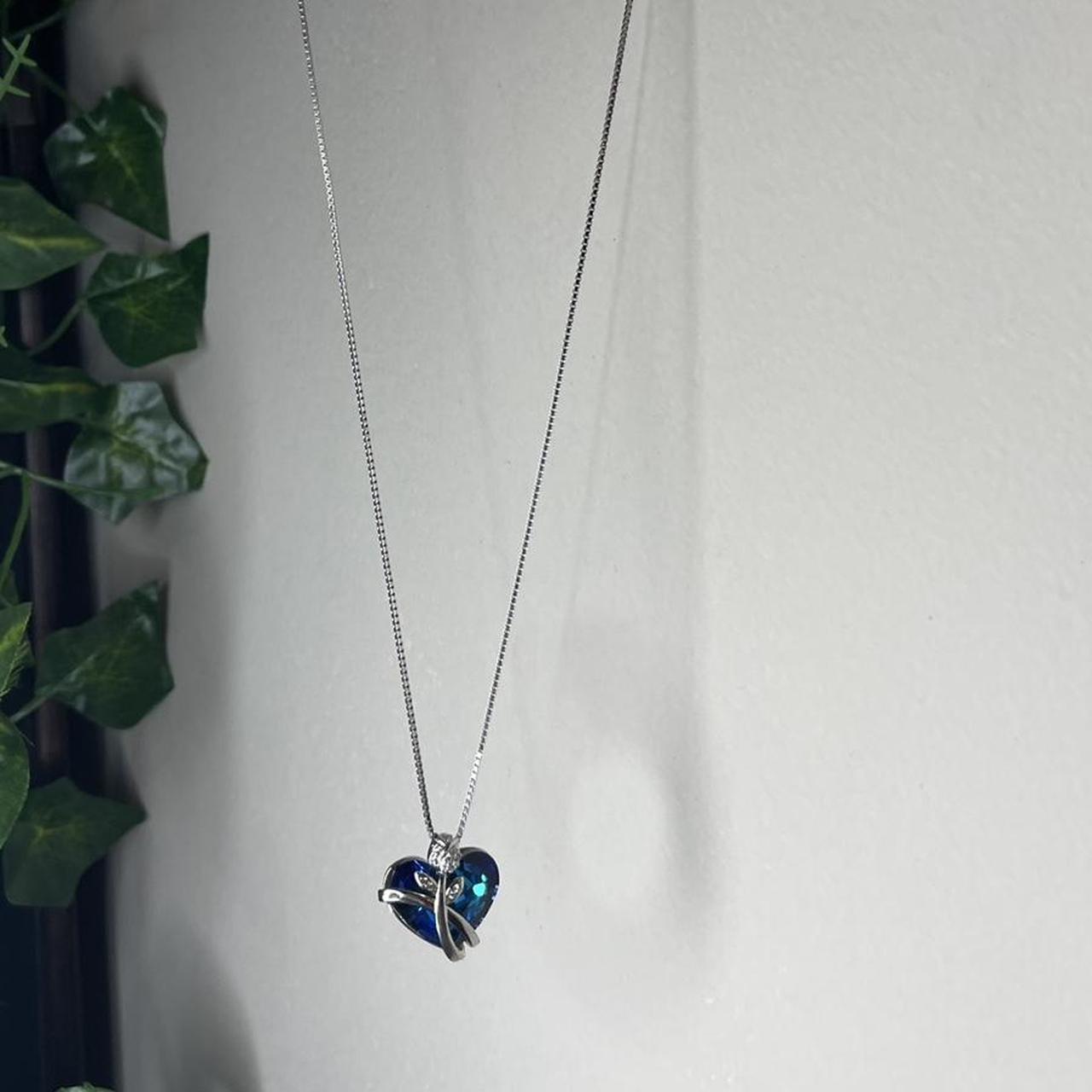 Product Image 3 - Blue Heart and Silver rose