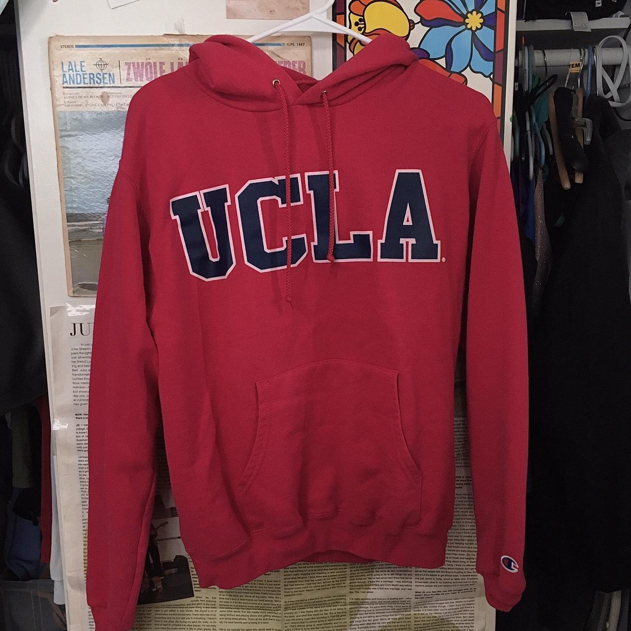 hot pink/magenta ucla champion hoodie! 💗 fits like a... - Depop