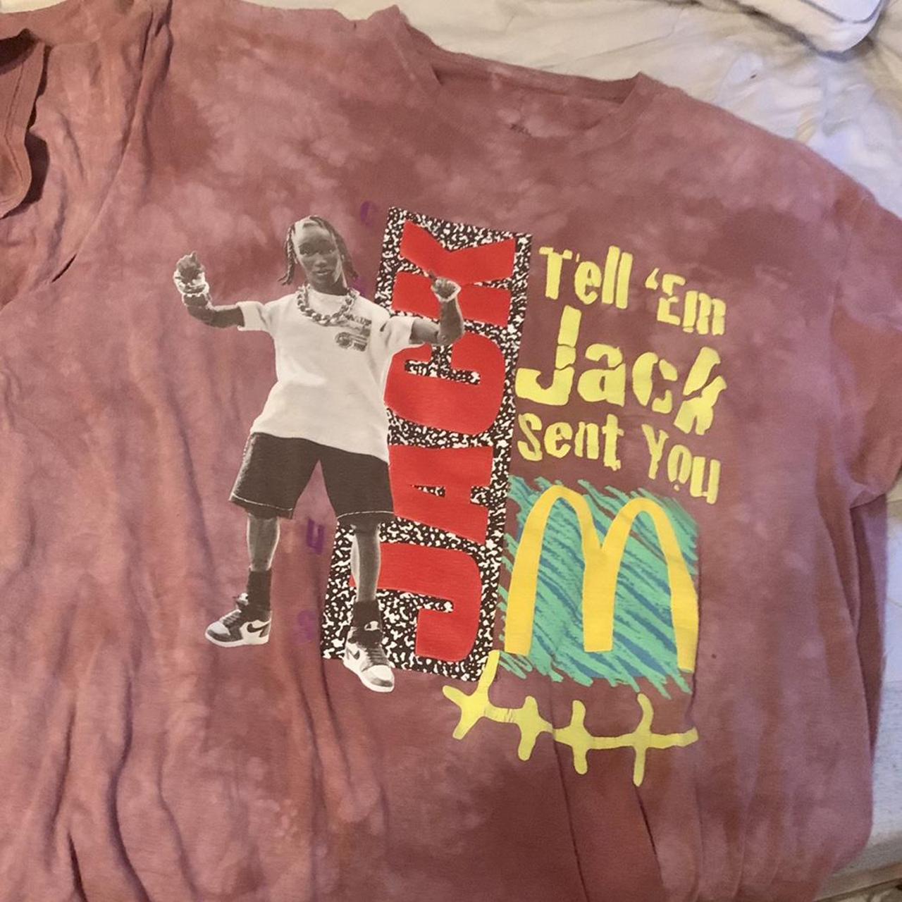 McDonald’s x Travis Scott Meal limited edition tee.... Depop