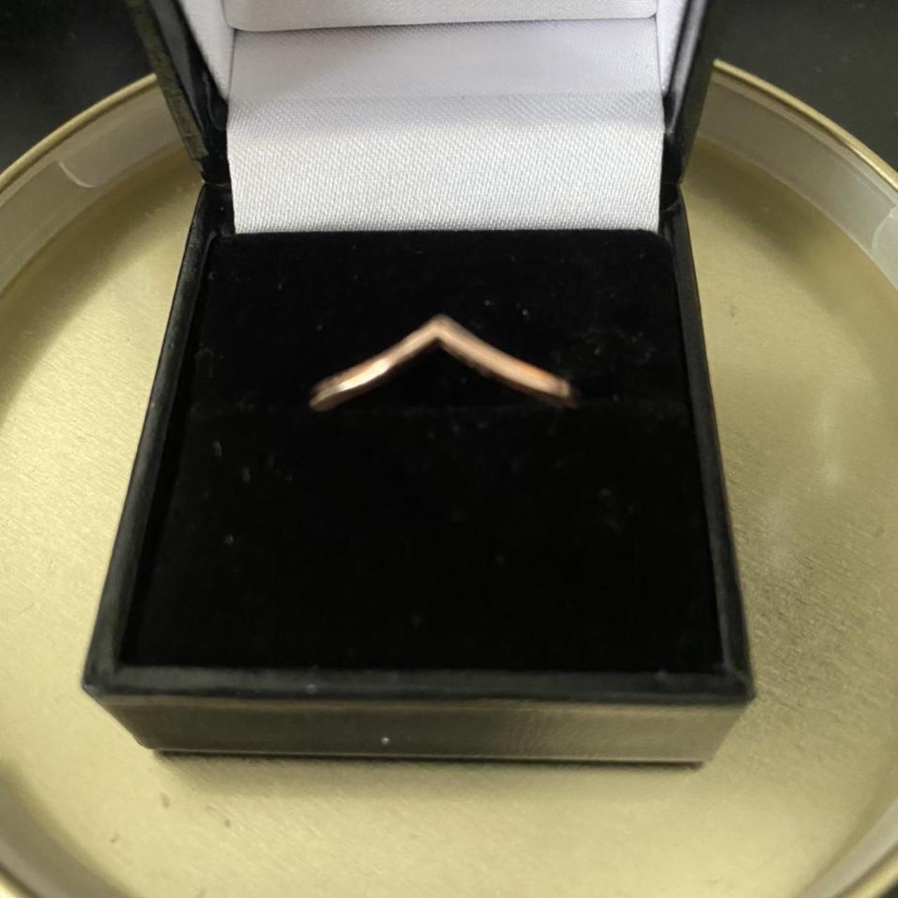 Pandora polished hot sale wishbone ring