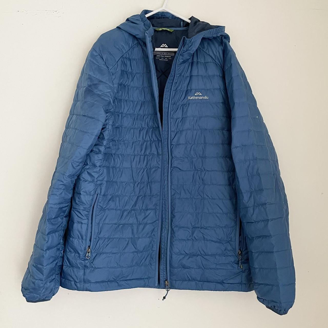 Blue kathmandu outlet puffer jacket