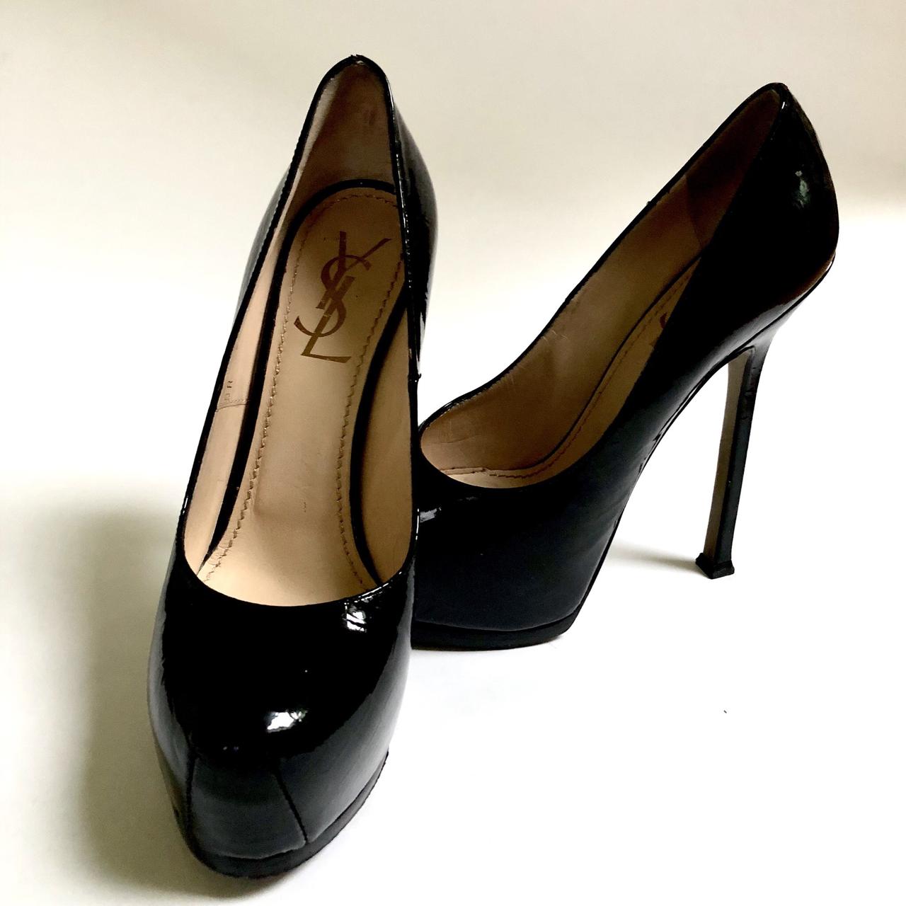 Ysl hot sale tribtoo heels