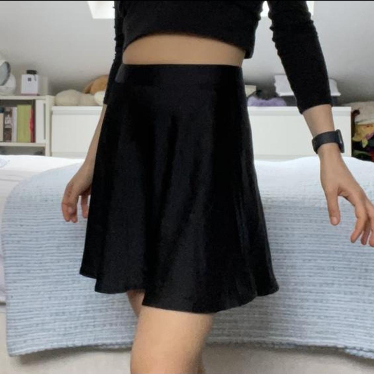 Black skater hotsell skirt uk