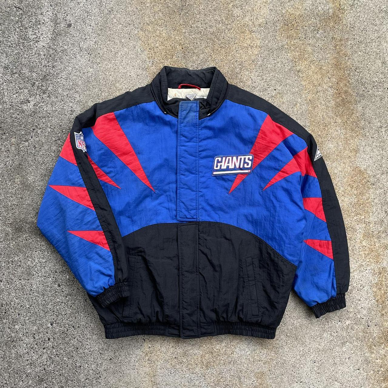 New York Giants 90’s Bomber Blue Jacket