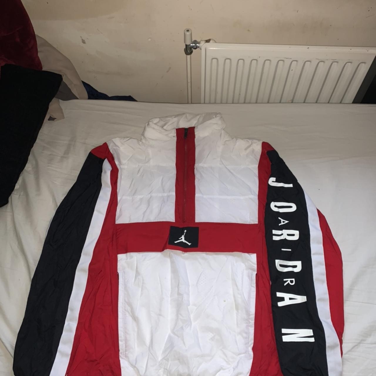 JORDAN. Quarter Zip Size Medium Condition... Depop