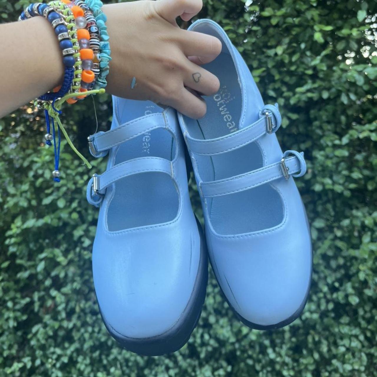 Koi Footwear Women's Blue Footwear Depop