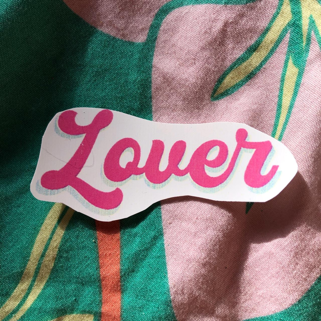 Taylor Swift Lover Sticker