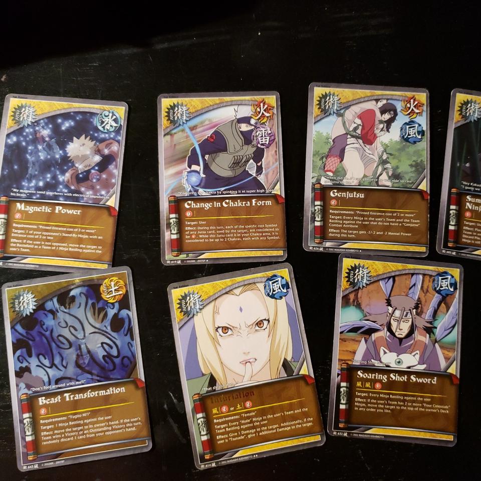 Naruto Trading Cards 1st Edition (used) 