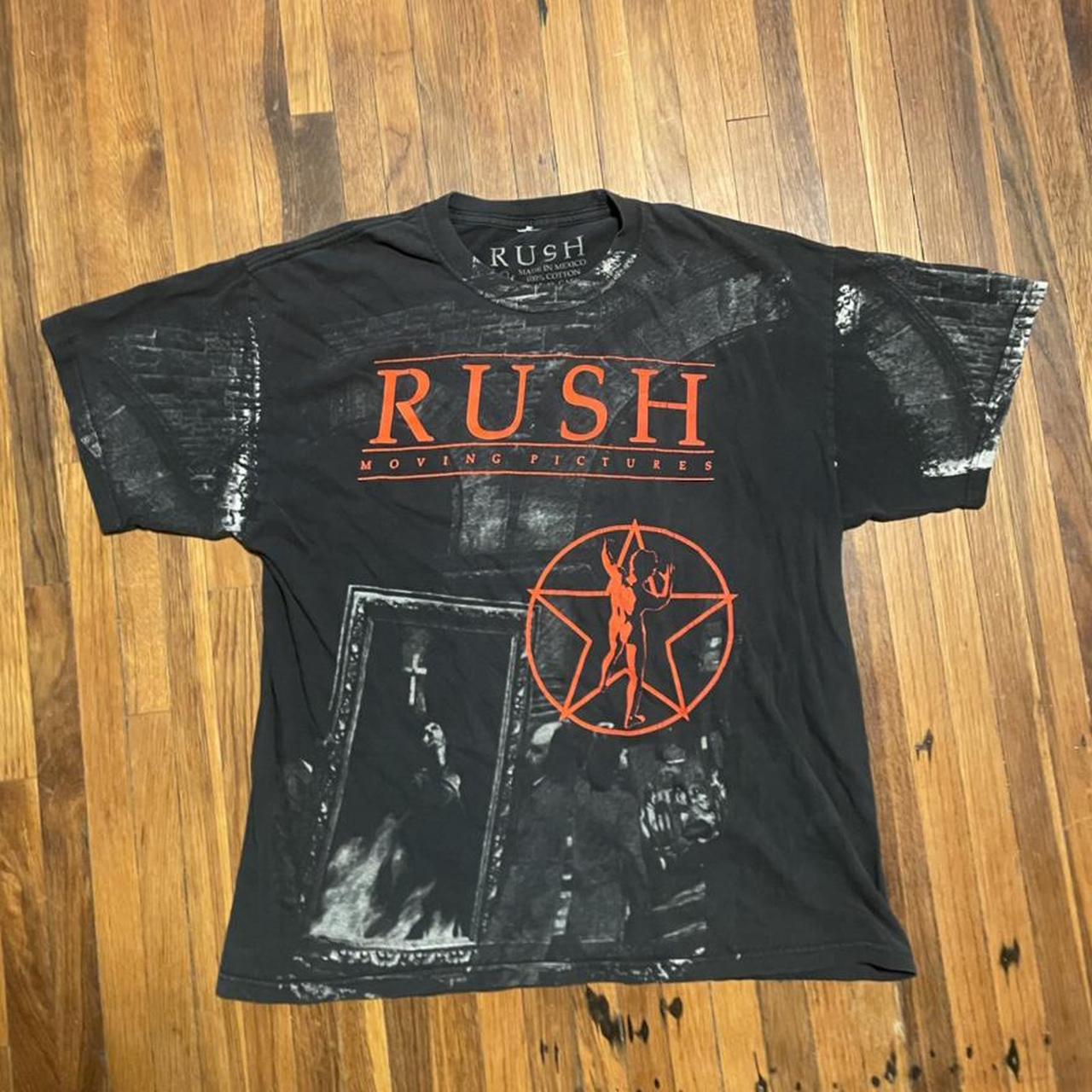 Rush moving pictures outlet t shirt