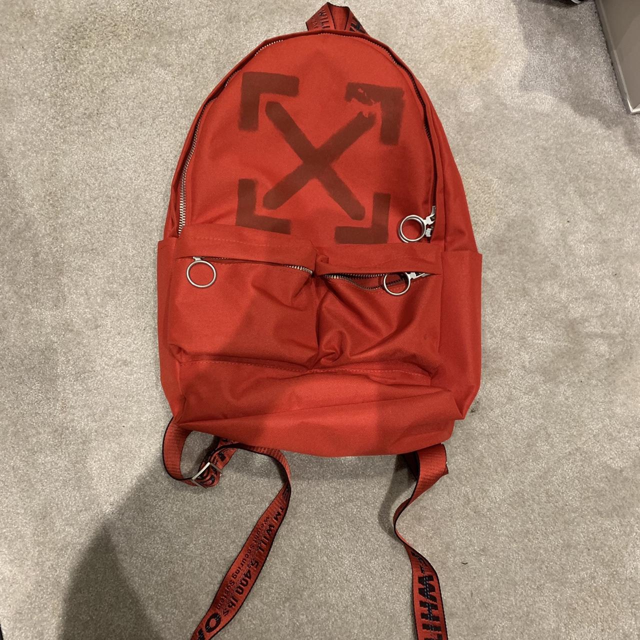 Off white white on sale backpack