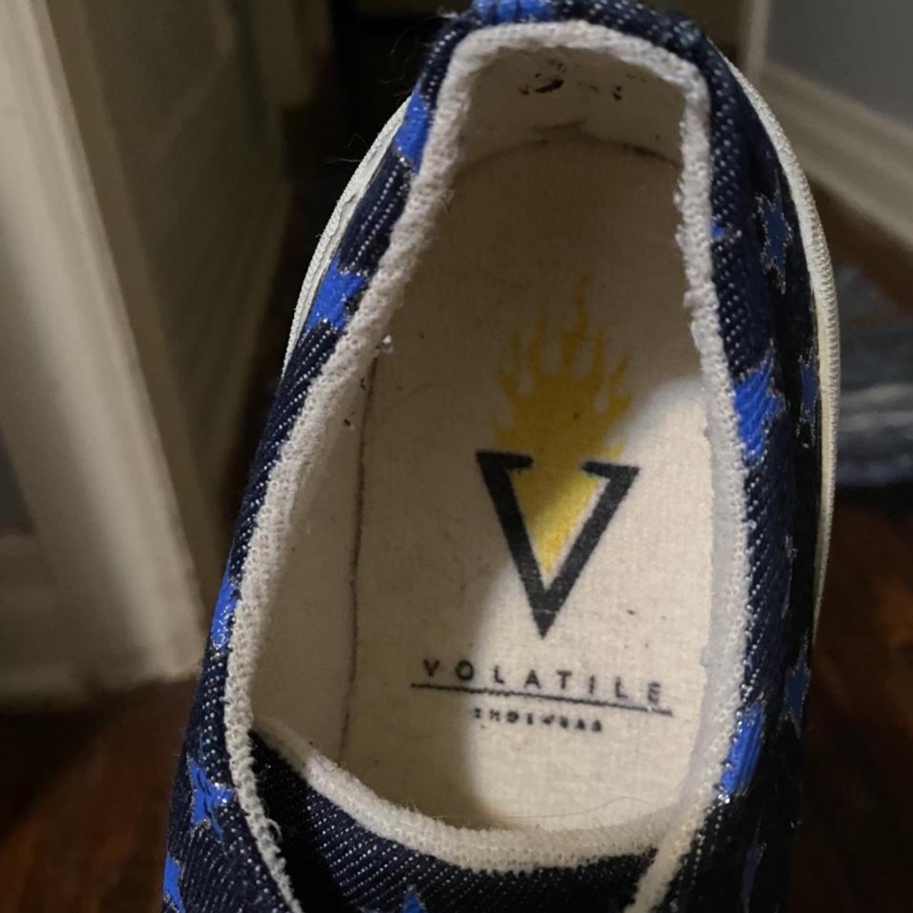 Volatile Platform Sneakers Has some flaws with - Depop