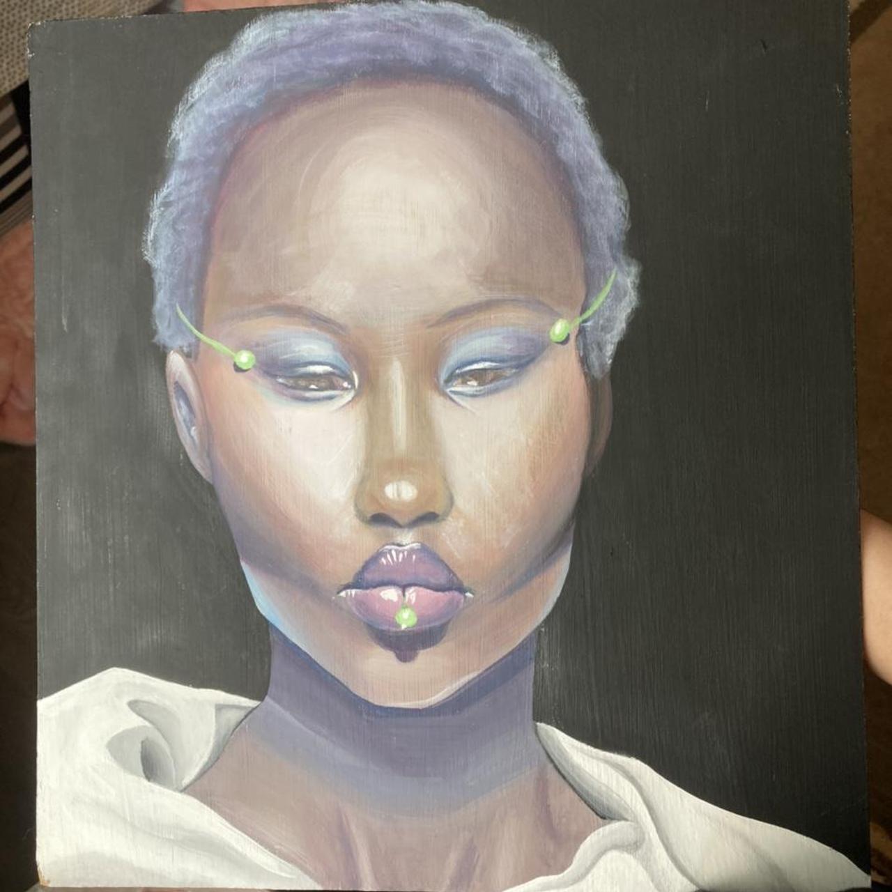 Black and Purple Paintings (4)
