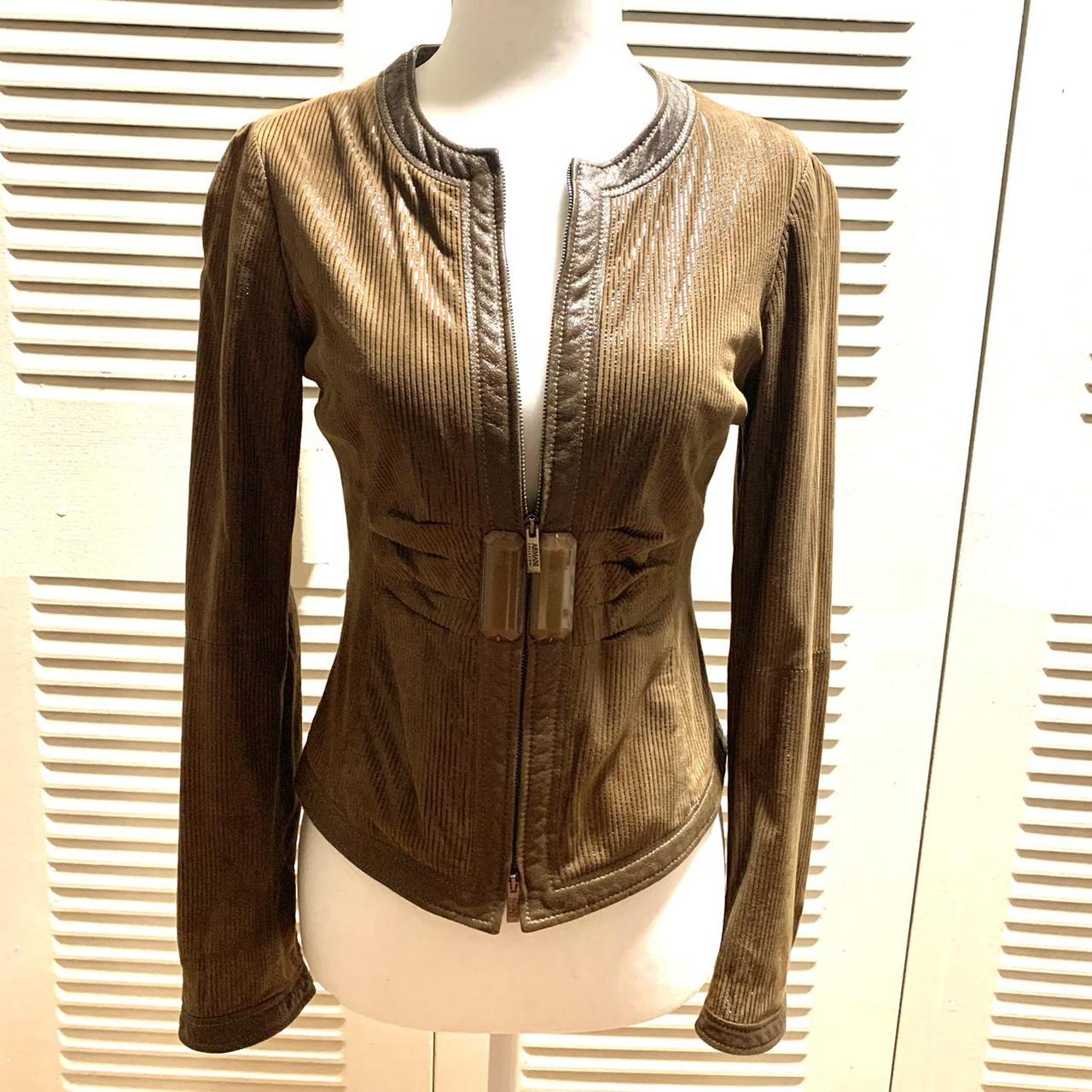 a collezioni suede jacket