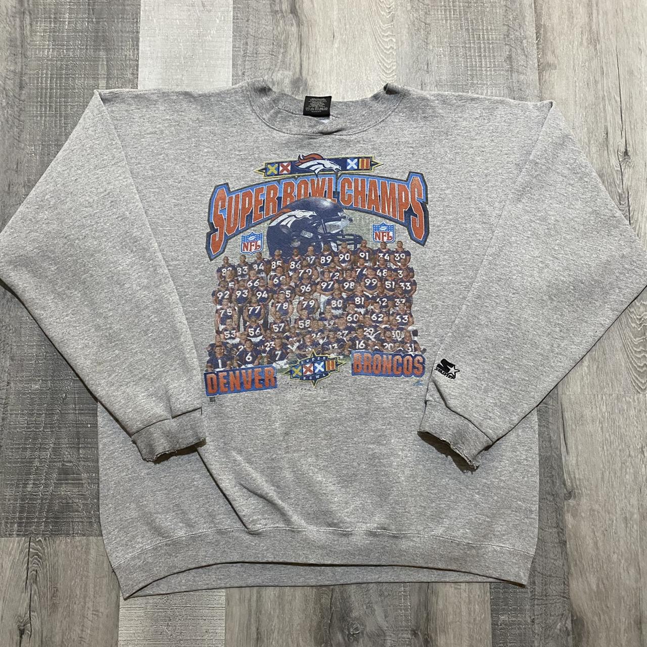 Starter 1998 Super Bowl Champs Denver Broncos Sweatshirt