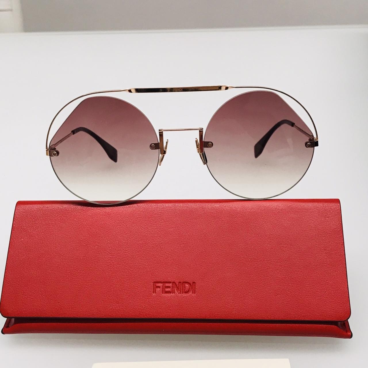 FENDI EYEWEAR 0325 S 0QHO Cyclamen Pink Gradient