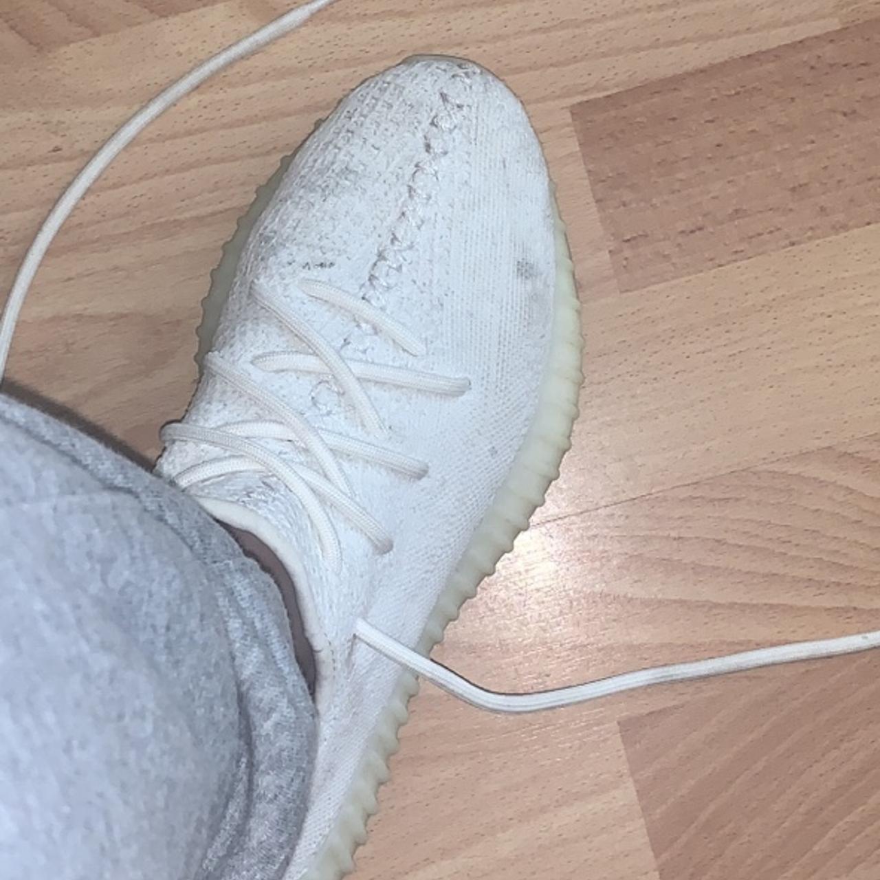 custom triple white yeezy