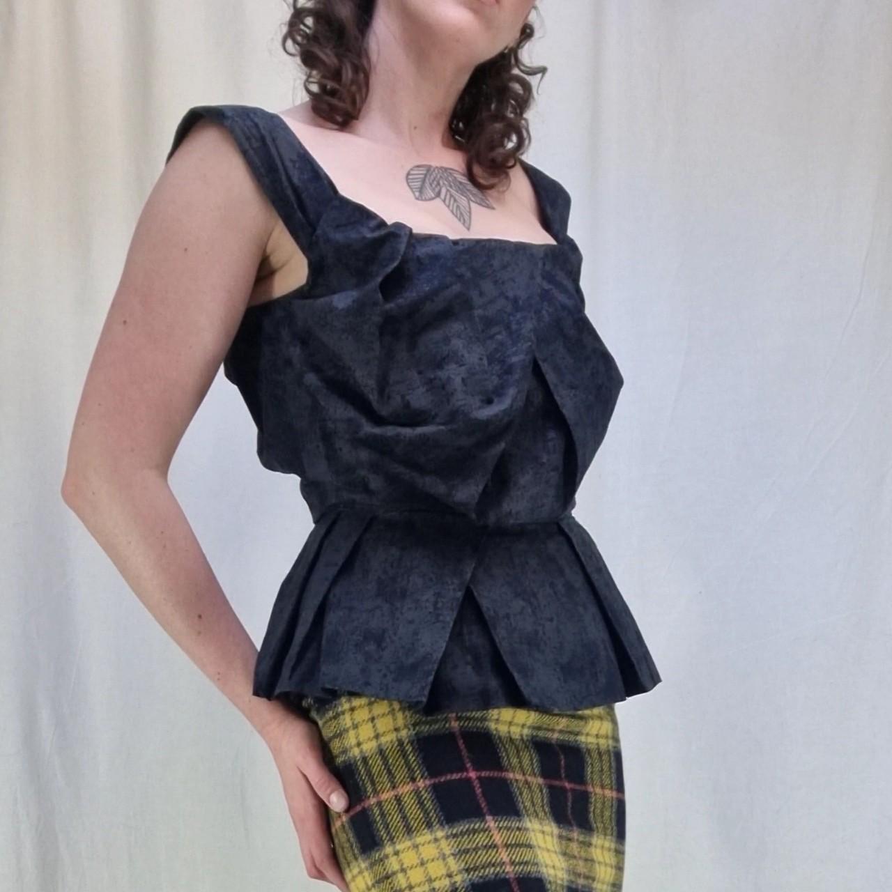 Vivienne Westwood Anglomania black cotton corset | Depop