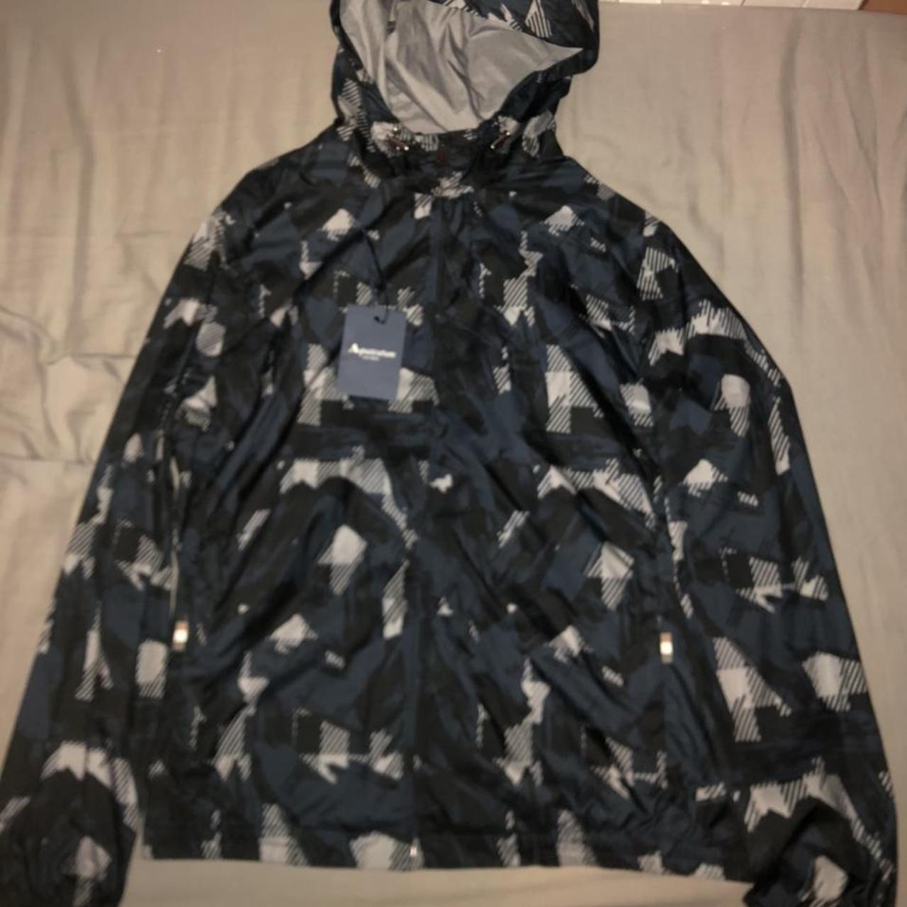 Aquascutum camo windbreaker jacket never been Depop