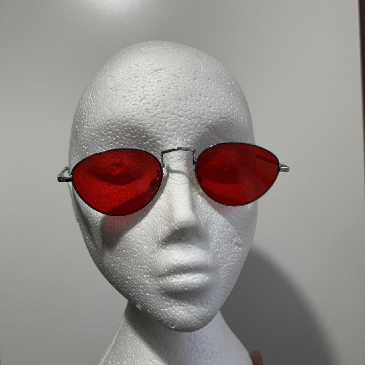 Urban outfitters red sunglasses Perfect for summer/... Depop