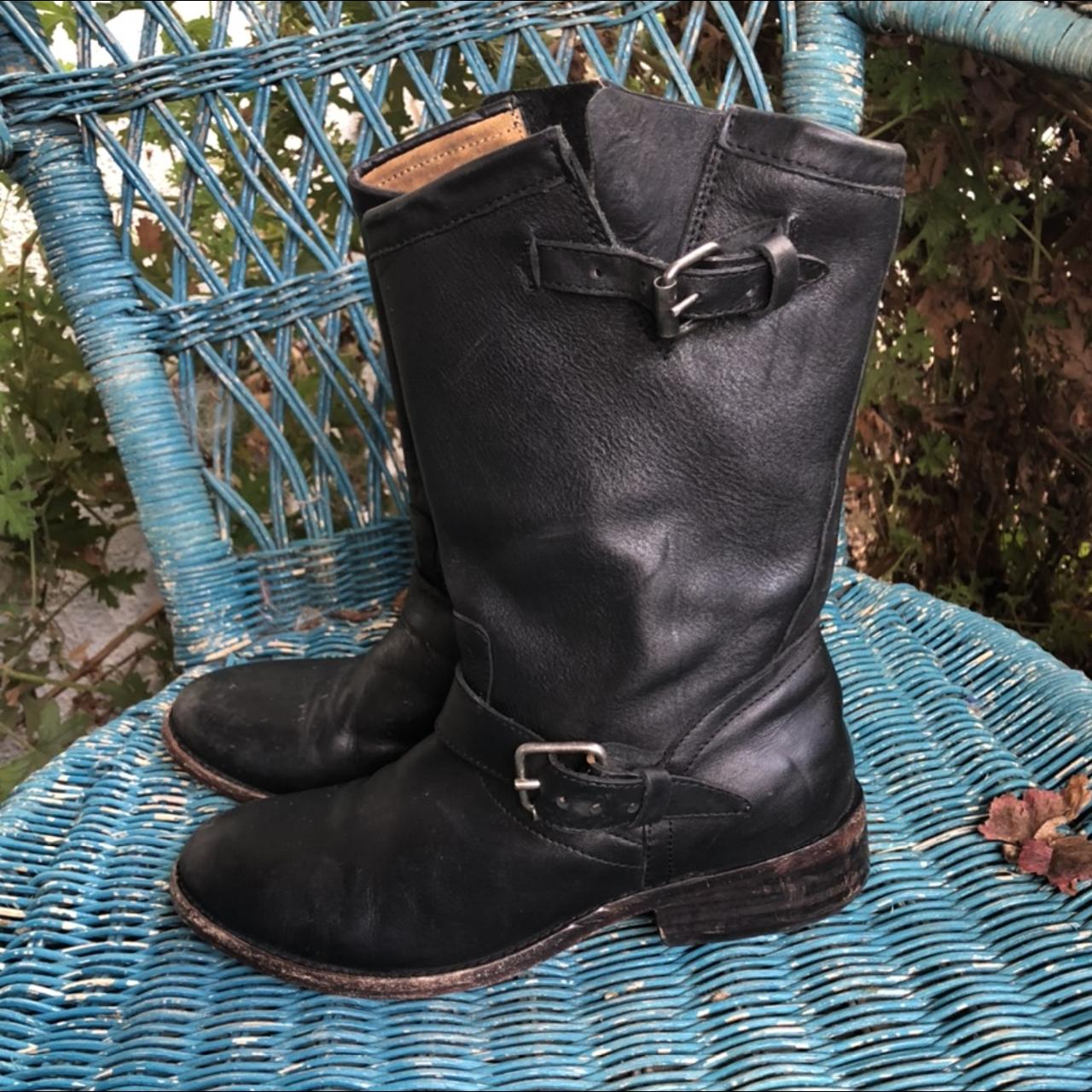 Matisse Easy Rider Leather Boots size 6 #easyrider... - Depop