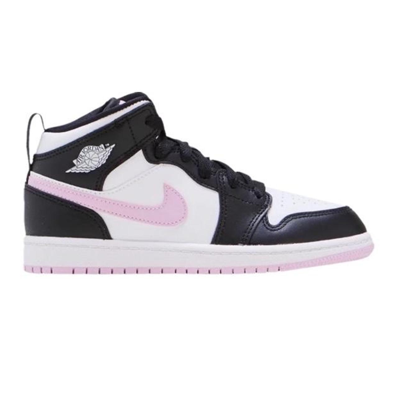 Black and cheap pink 1s