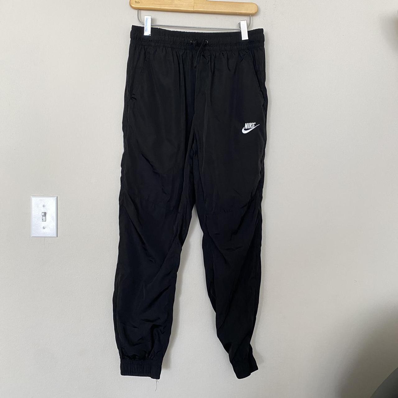 Nike black joggers Black nike joggers Nike... - Depop