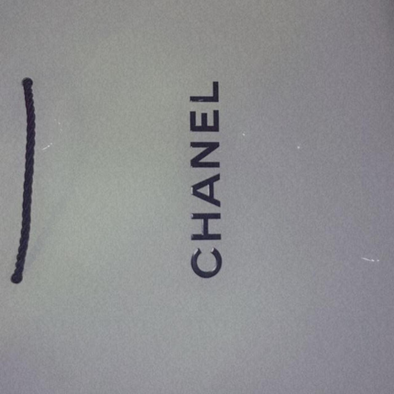 Chanel Beaute Drawstring Canvas Makeup Bag VIP gift - Depop