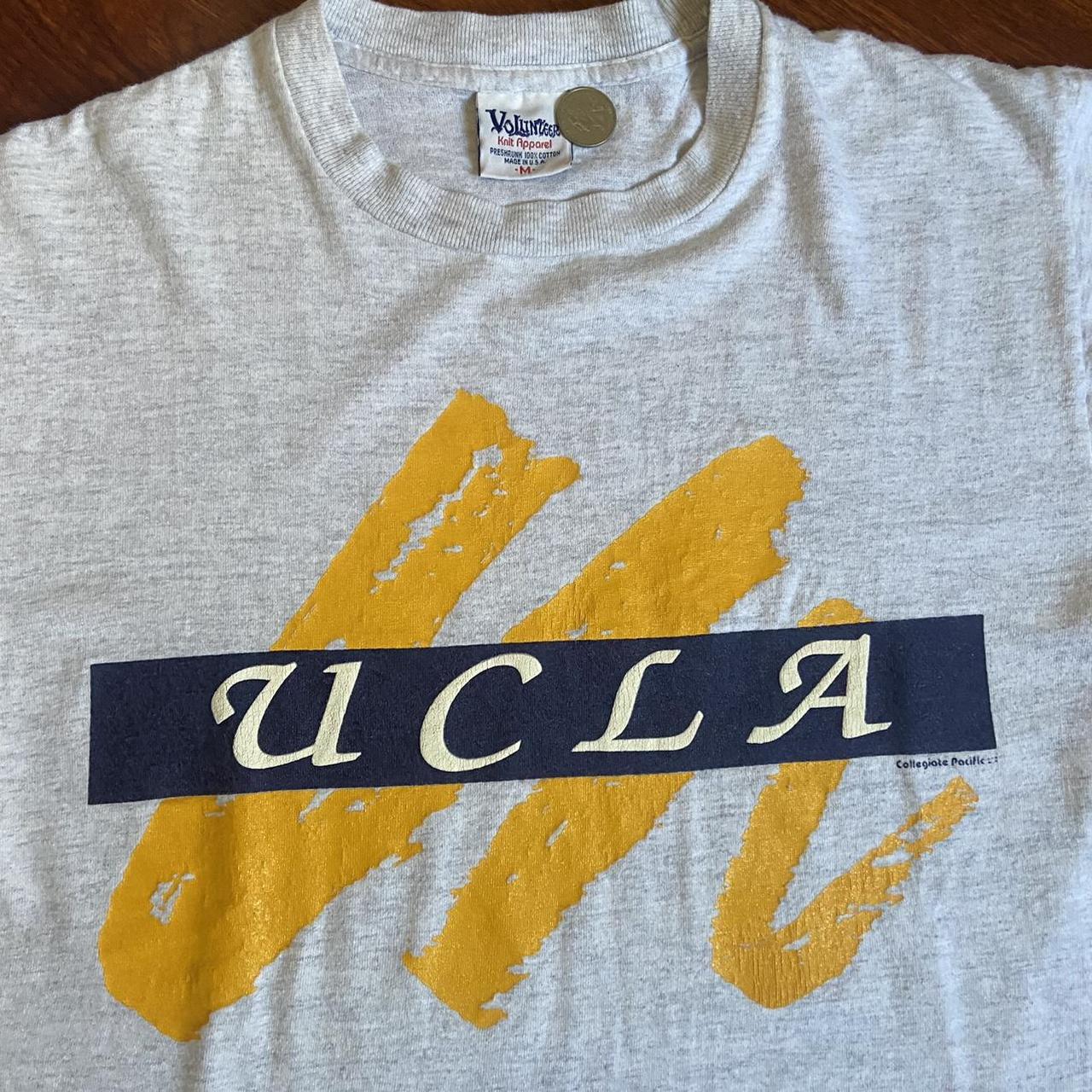 Vintage Ucla 90s T-shirt Single Stitch Made In Usa - Depop