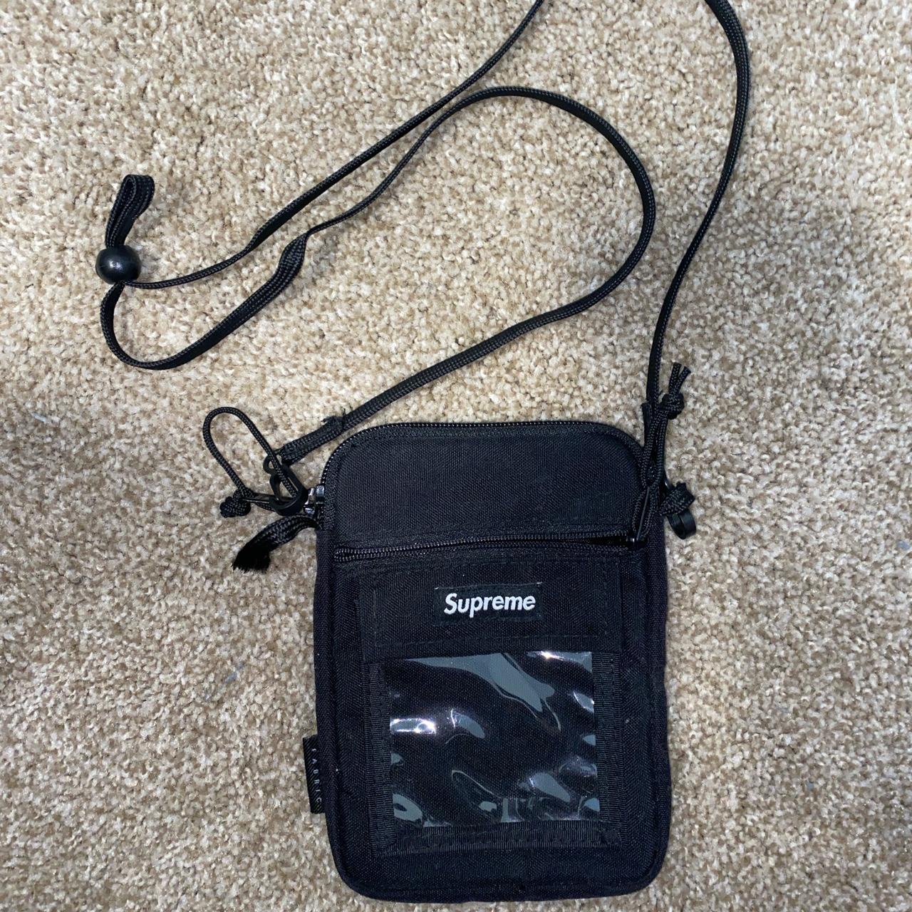 Supreme utility pouch black ss19 sale