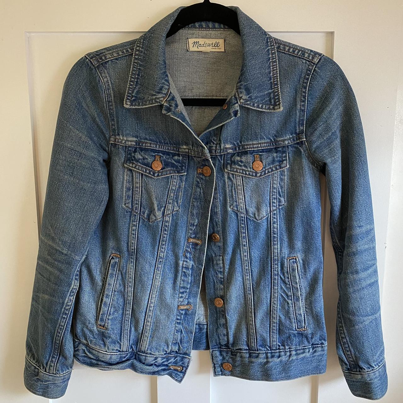 Madewell Denim Jacket Madewell denim jacket in... - Depop