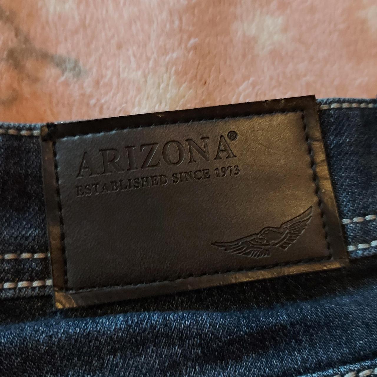 y2k mcbling arizona brand jeans, these are the... - Depop
