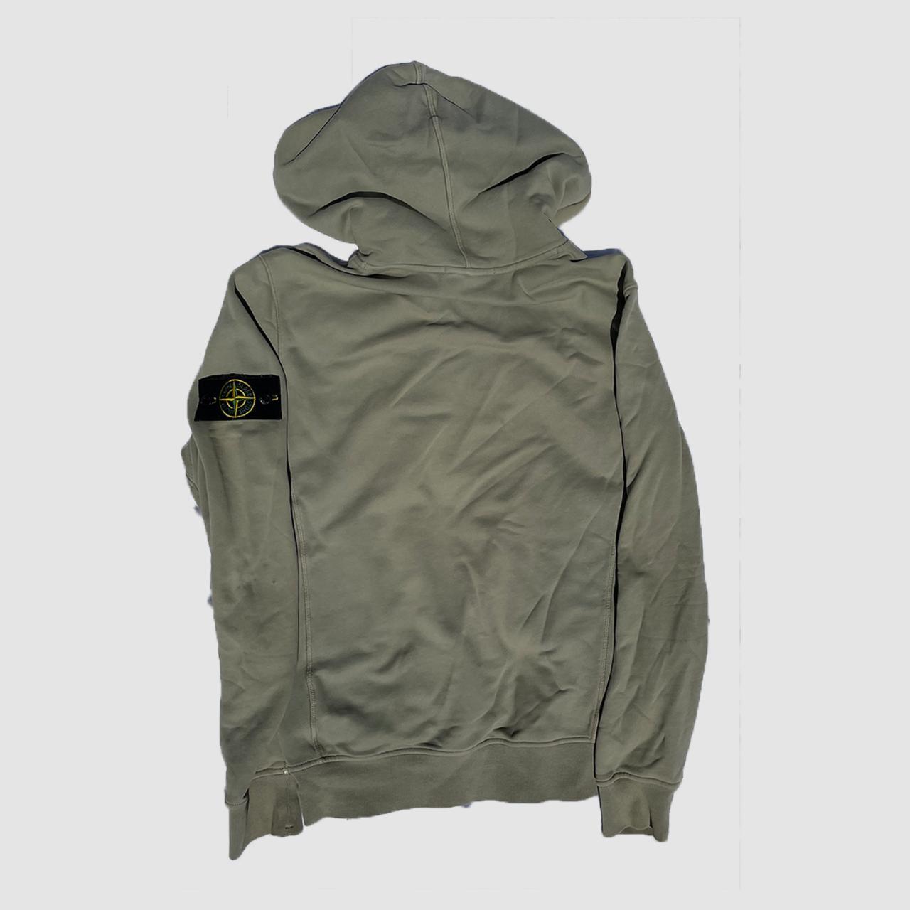 Stone Island Hoodie - Green Great condition, few... - Depop