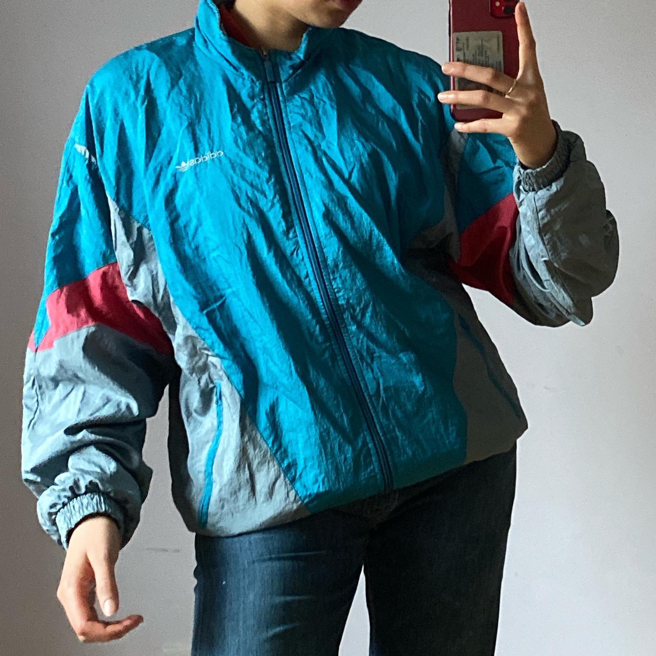 colourful adidas jacket