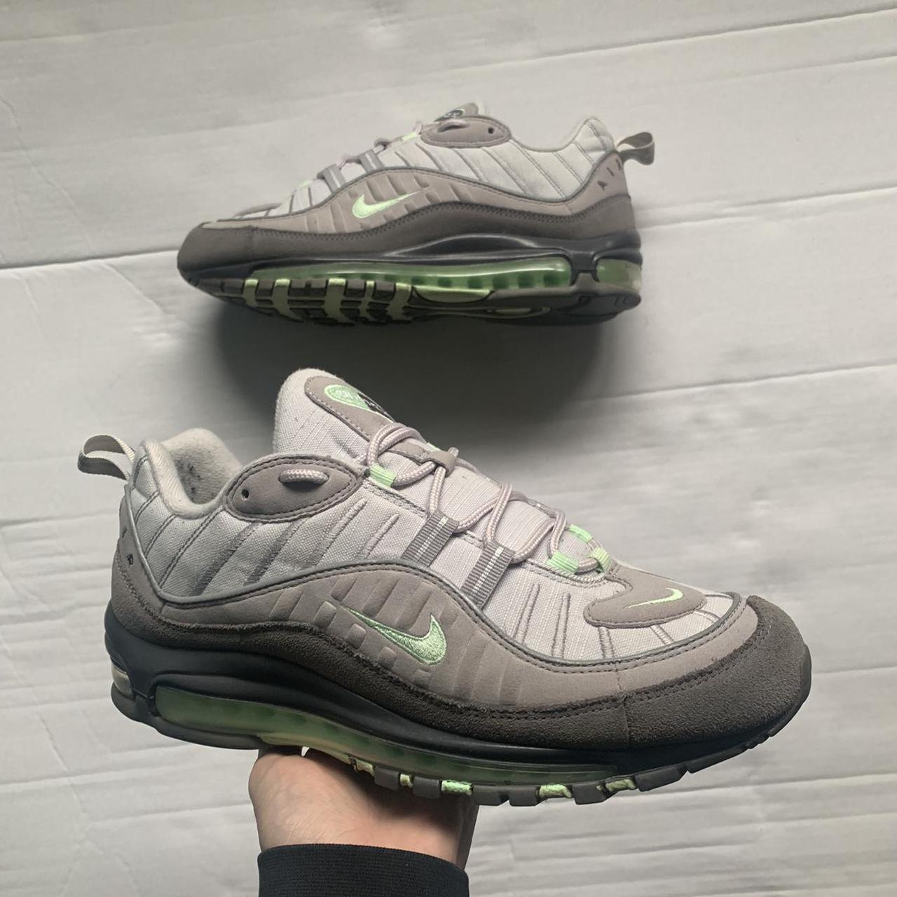 air max 98 mint grey