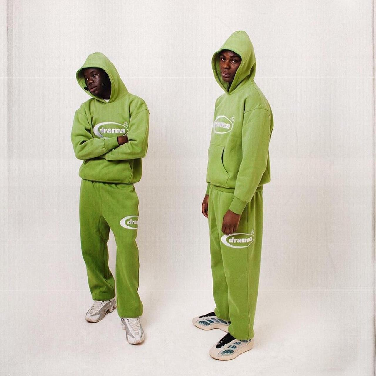 brand new drama call cactus green sweatpants joggers... - Depop