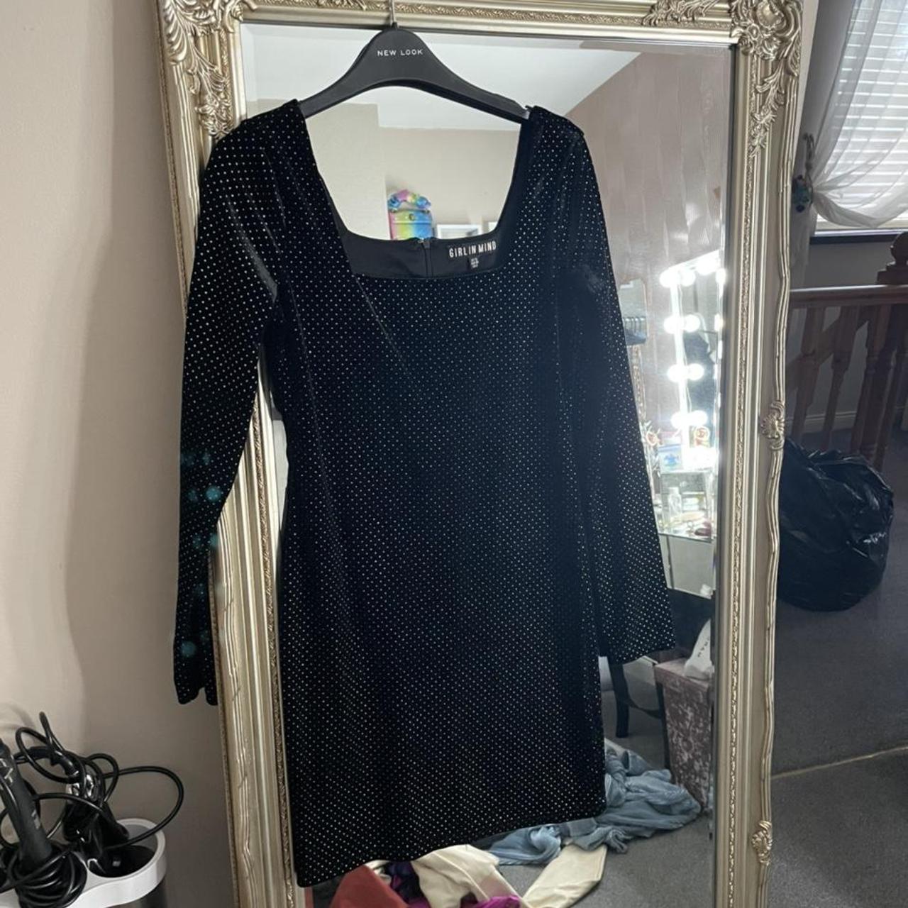 Dv8 black studded dress🖤 *belt not included* Depop