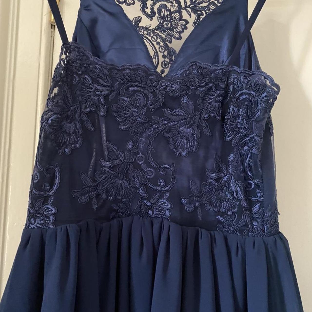 *message before buying* Navy chi chi London maxi... - Depop