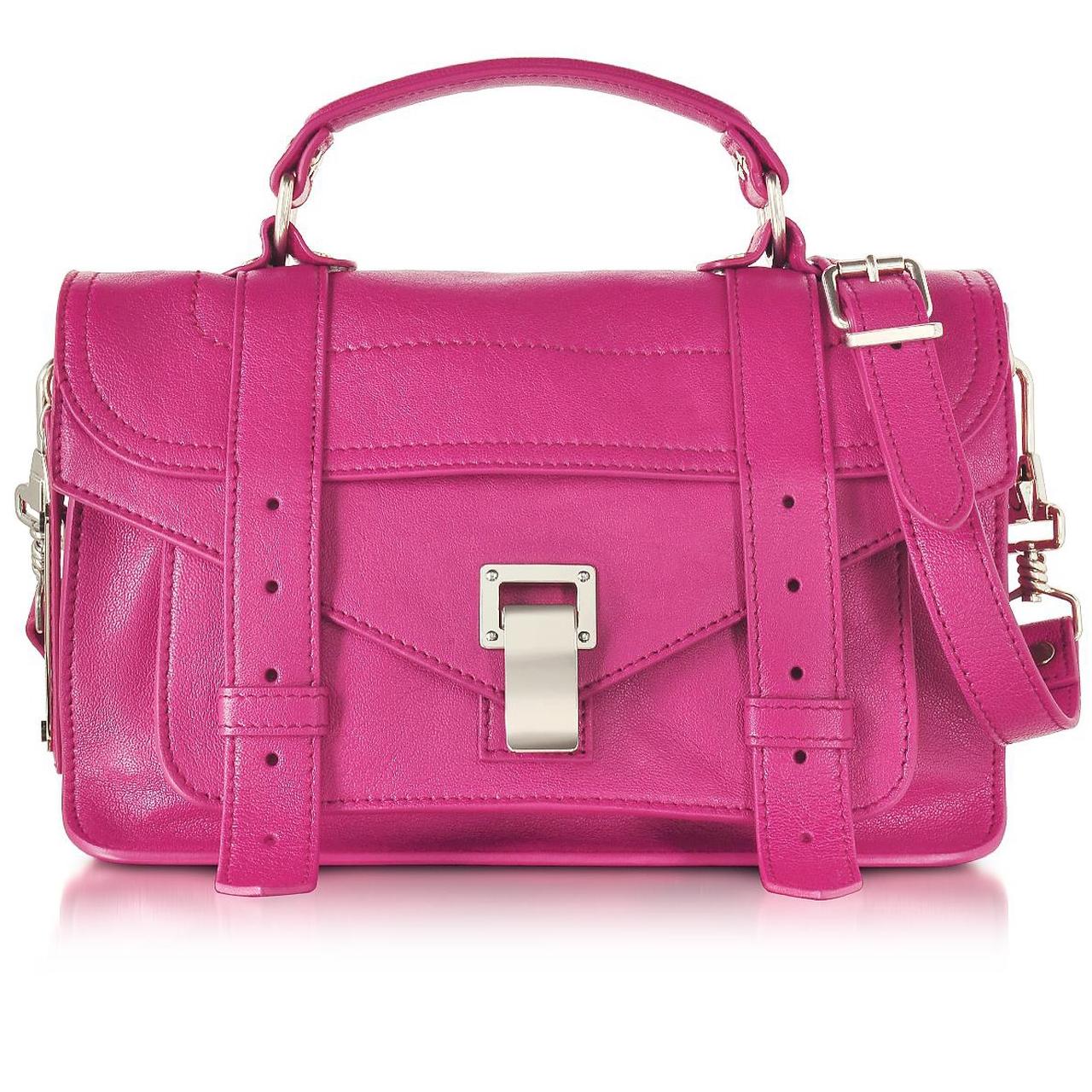 Buy Proenza Schouler PS1 Keepall Handbag Leather Small Pink 1741602