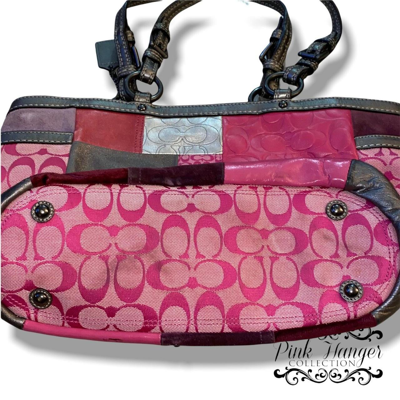 vintage coach holiday patchwork shoulder bag purse | Depop