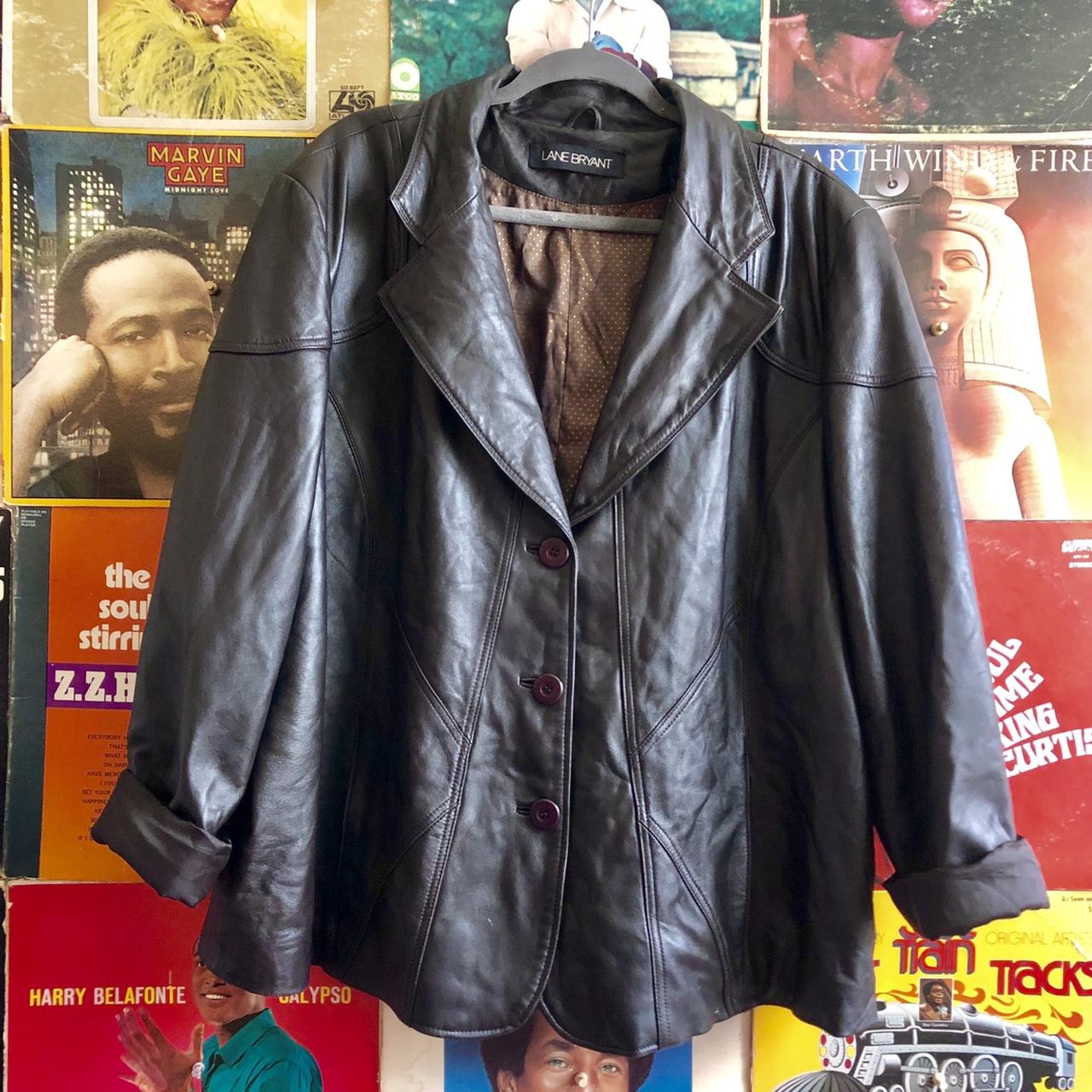 Lane bryant leather jacket hotsell