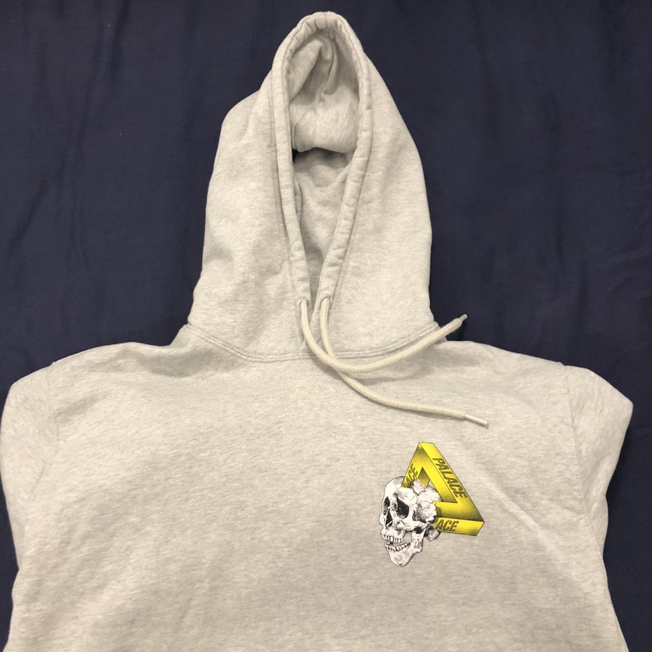 Palace top skull hoodie