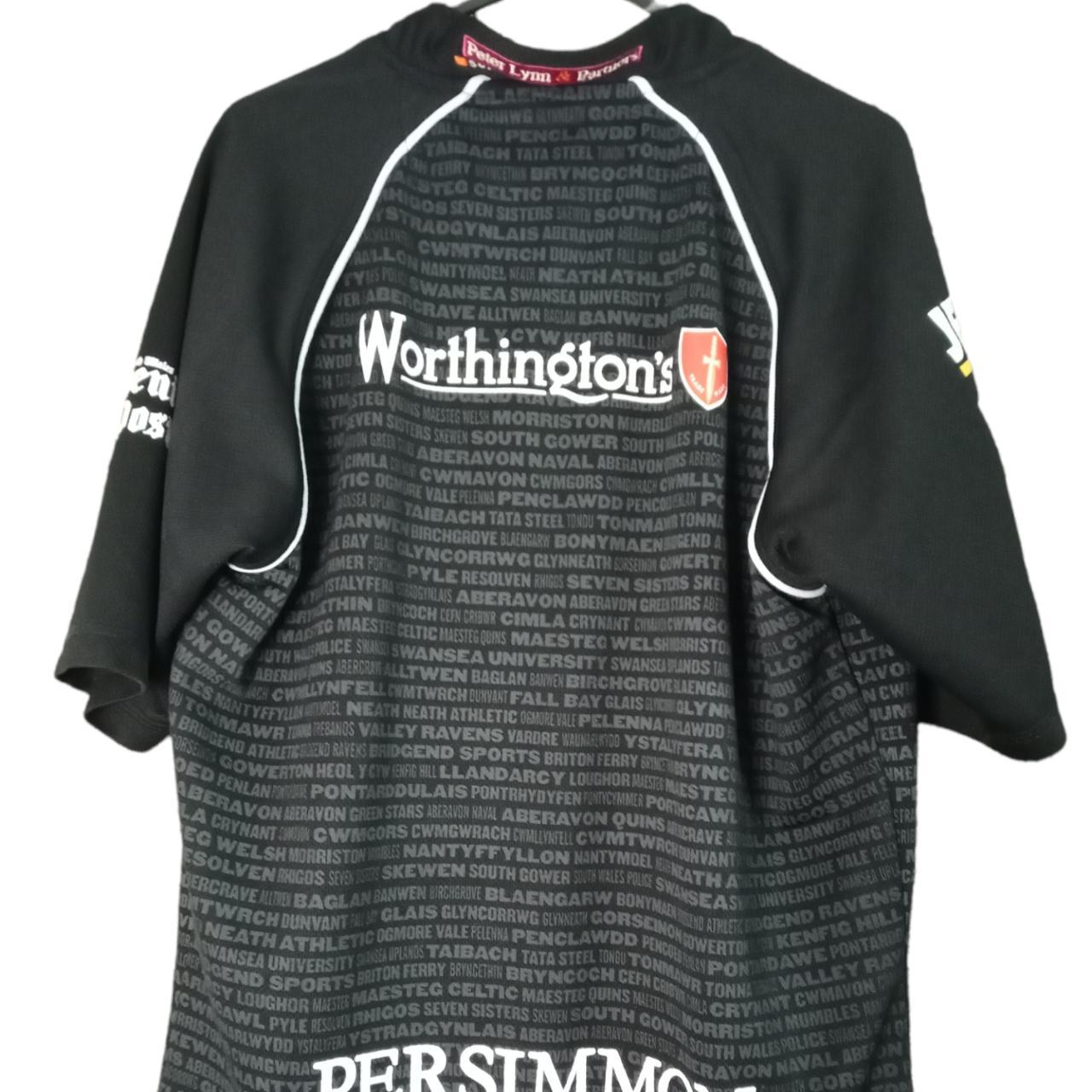 Men's Kooga Ospreys Rugby jersey, Black, Size... Depop