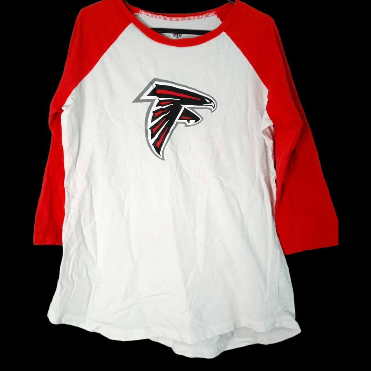 Women's NFL Apparel Atlanta Falcons 3/4 sleeve t... Depop