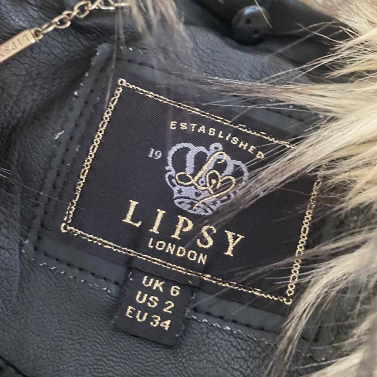 Lipsy london hotsell leather jacket