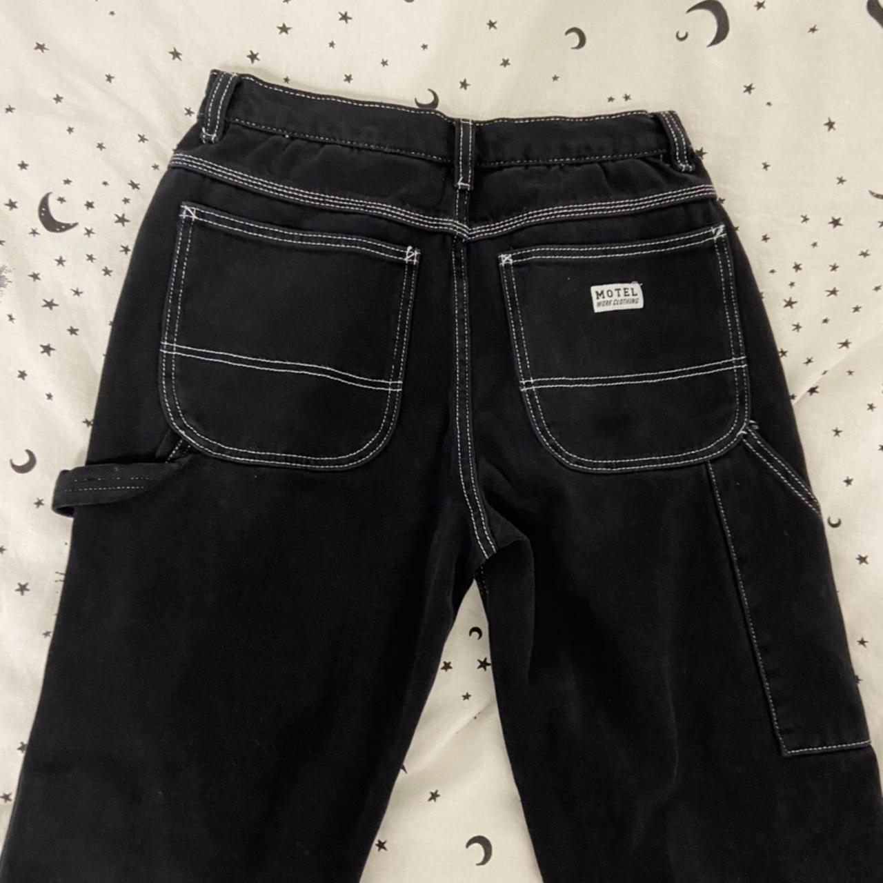 Black motel carpenter jeans I love these jeans but... Depop