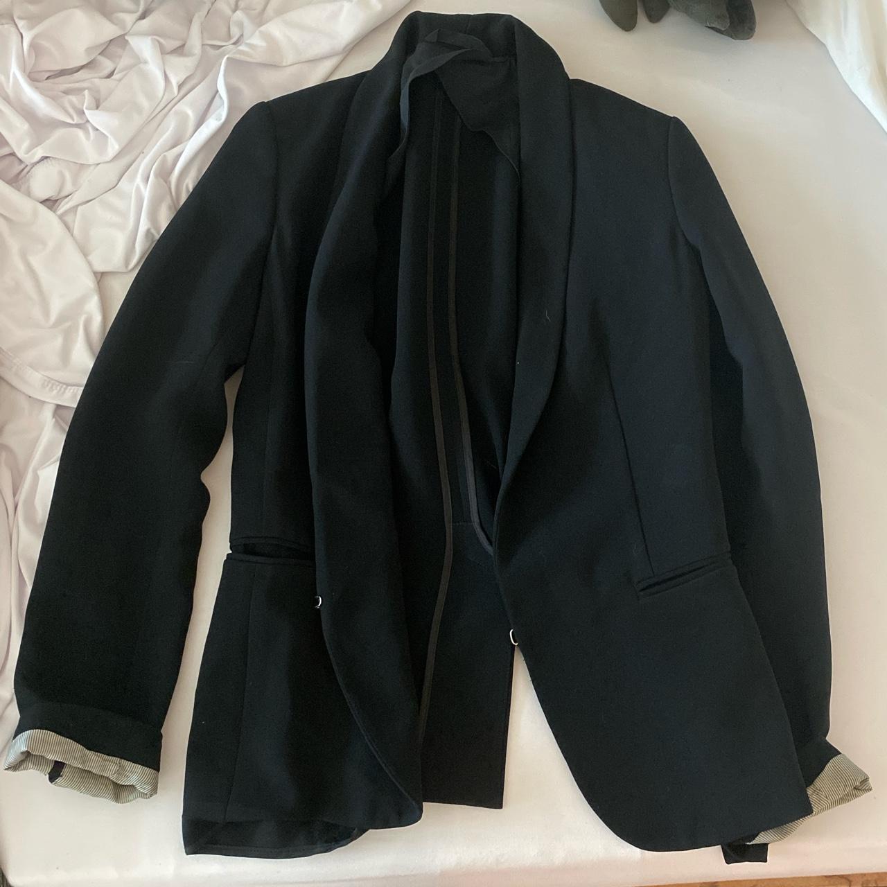 Rag & Bone Women's Black Jacket | Depop