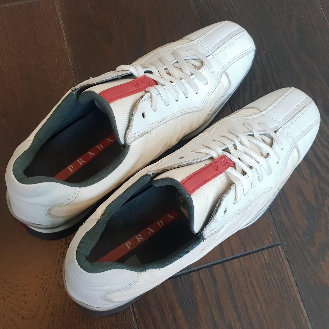 🔥🔥 Late 90s Early 00s Y2K PRADA Racer Leather... - Depop