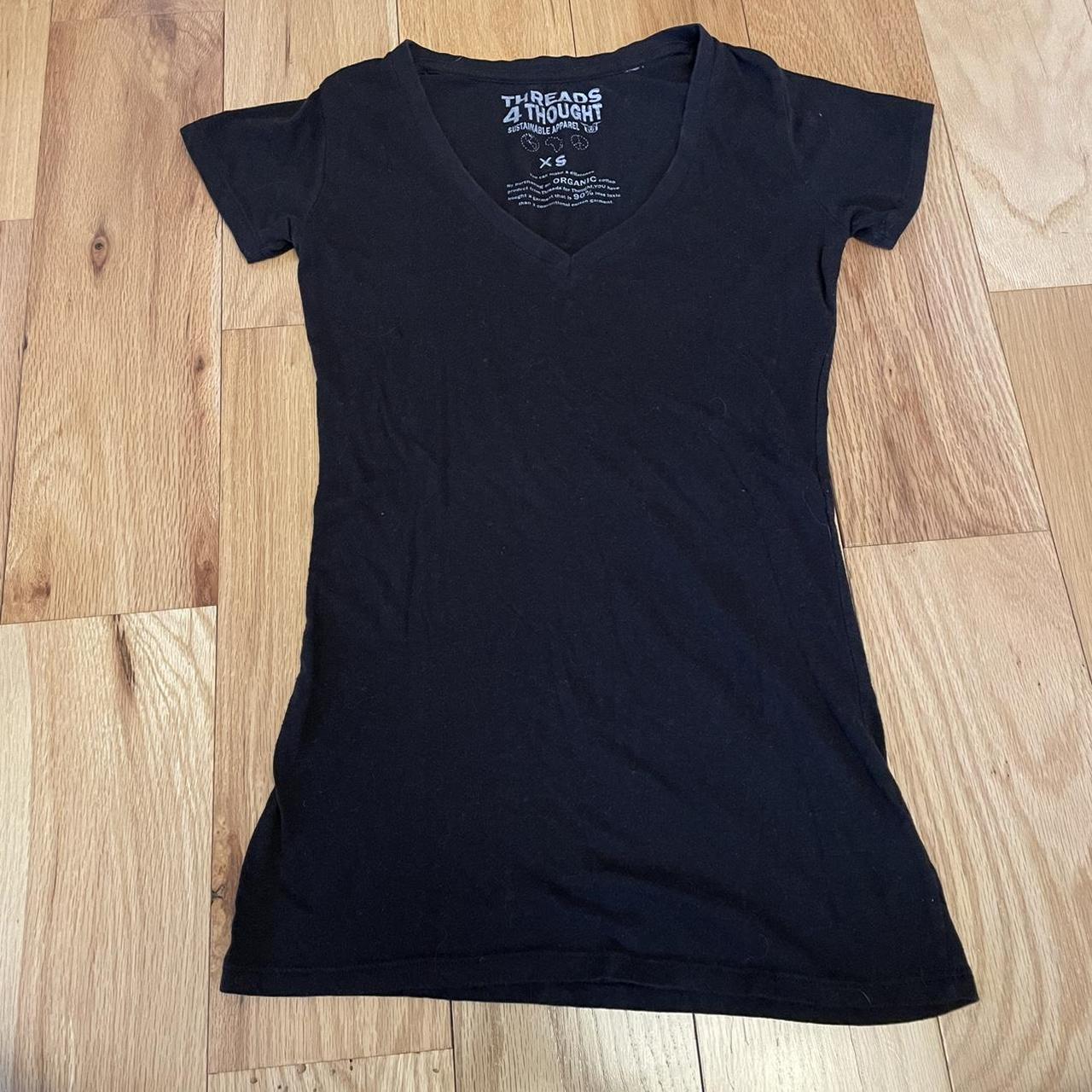 Threads For Thought Sustainable Organic Cotton Black... - Depop