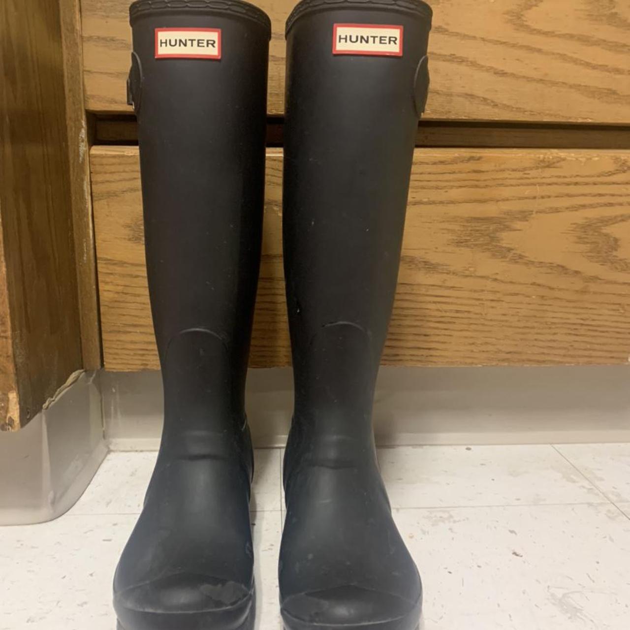 hunter rain boots size 7