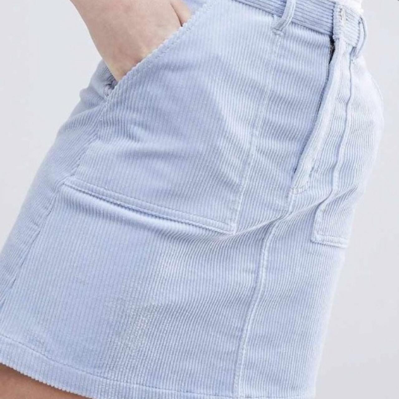 Product Image 4 - Monki Blue Corduroy A-Line Skirt